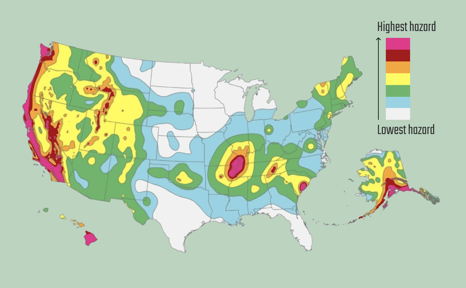earth quake zone thermal mapYou are free to use our image, but you must link back to House Grail to credit.