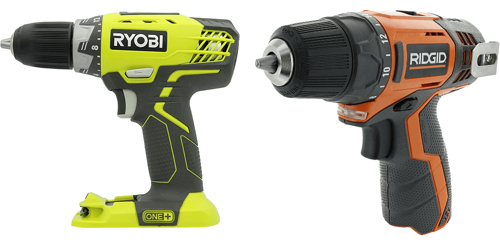 Ryobi vs ridgid driver
