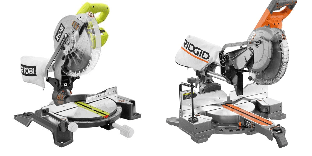 ryobi vs ridgid miter saw