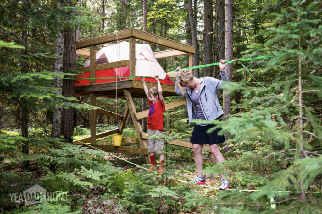 Simple and Sweet Tree House Plans