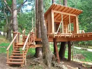 Custom DIY Tree House Instructions