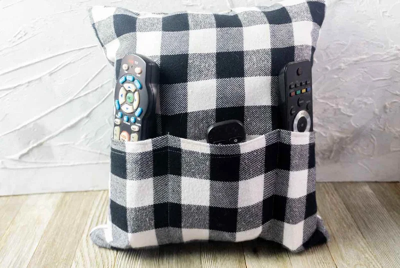 DIY Fabric Remote Control Holder
