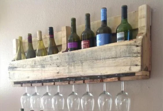 Wine and glass holder